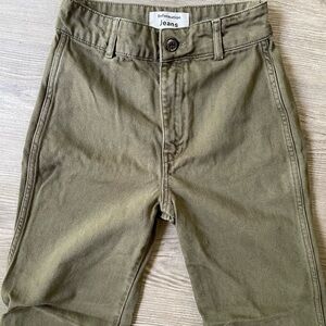 Reformation Jeans, Army Wash, Straight Leg Jeans, Size 23